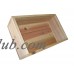 Timber Valley 10" x 16" Dual Purpose Cedar Garden Planter Box & Storage Box (Set of 2)   567284108
